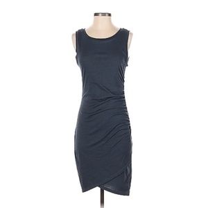 Leith Ruched Body-con Sleeveless dress